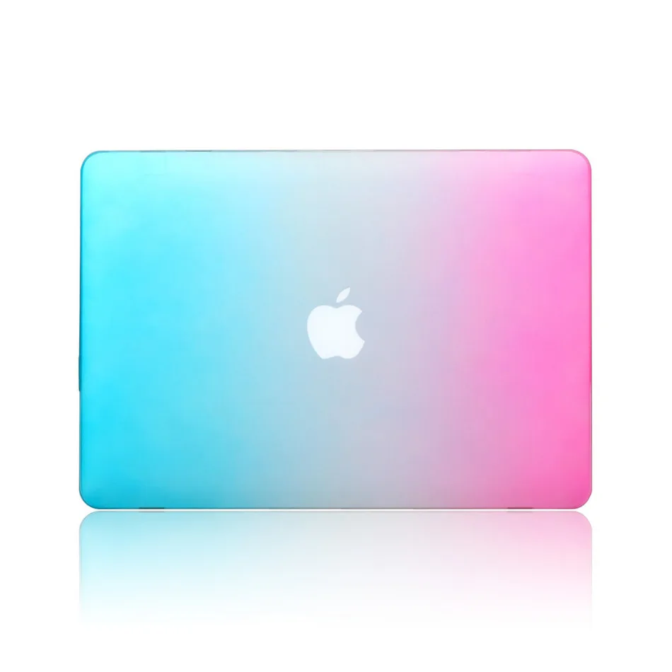 

Air Matte shell for Apple Macbook Air Rainbow shell case cover for Apple Macbook Air 11.6 inch laptop Cases For Mac book bag