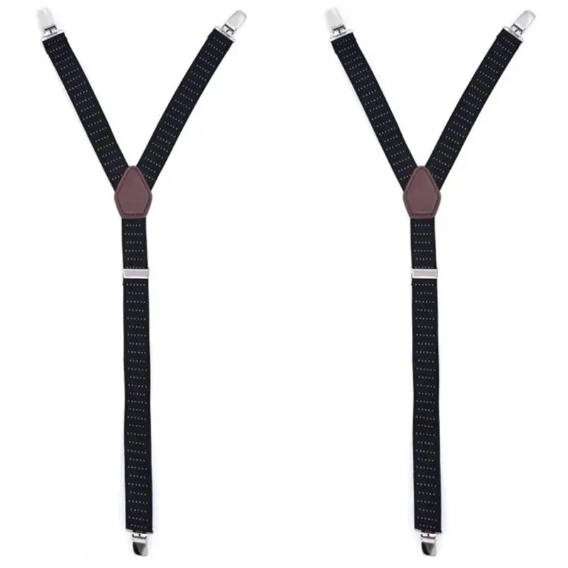 Мужская рубашка остается военной регулируемой эластичной с подвязками носок Нескользящие зажимы