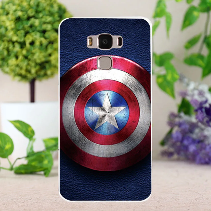 Силиконовые чехлы для мобильных телефонов Asus Zenfone 3 Max ZC553KL ASUS X00DD X00DDA xdoodd Captain Shell|case