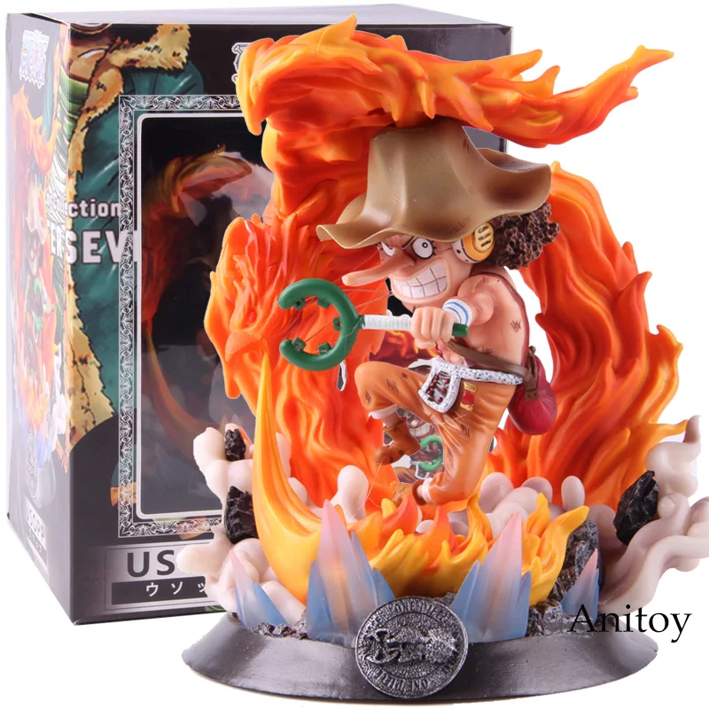 

Anime One Piece Usopp GK Statue PVC Usopp Figure Collectible Model Toy