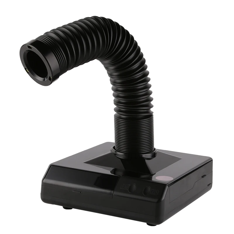 

360 Degree Nail Vacuum Cleaner 60W 3 LED Dual-use Desktop Strong Vacuum Cleaner DIY Nail Dust Collector Suction Dust Cleaner