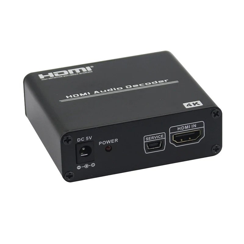 

Digital Dolby 5.1 Decoder 4K HDMI 2.0CH Audio Decoder 3D for Blue-ray DVD Player/TV/Headset/Amplifier/Speaker