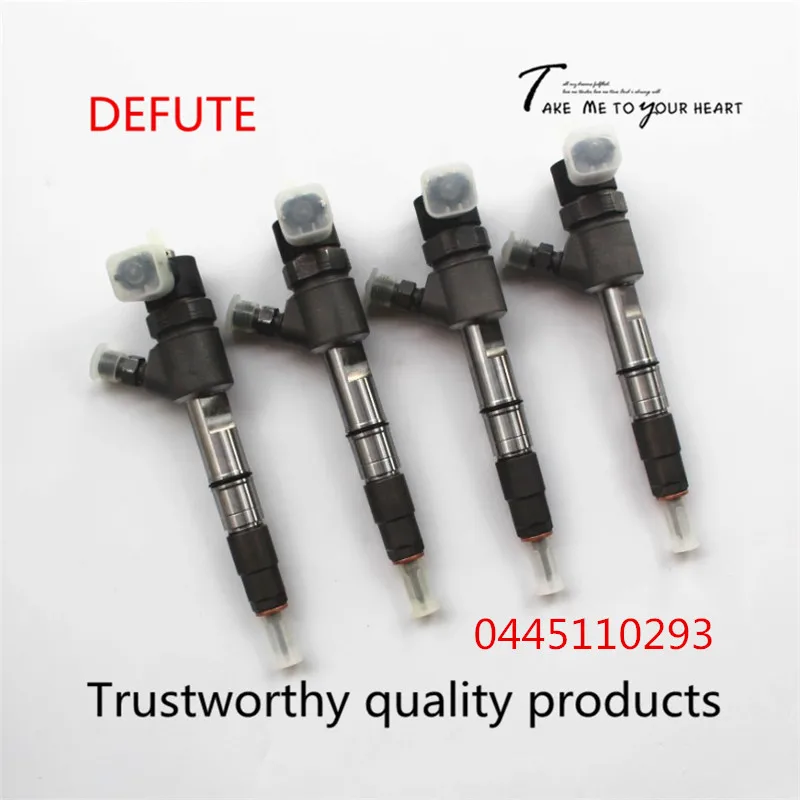 

Common rail injector 0445110293 (55577668) fuel jet set 1112100-E06 0 445 110 293 for GREATWALL Hover Sailor opel High quality