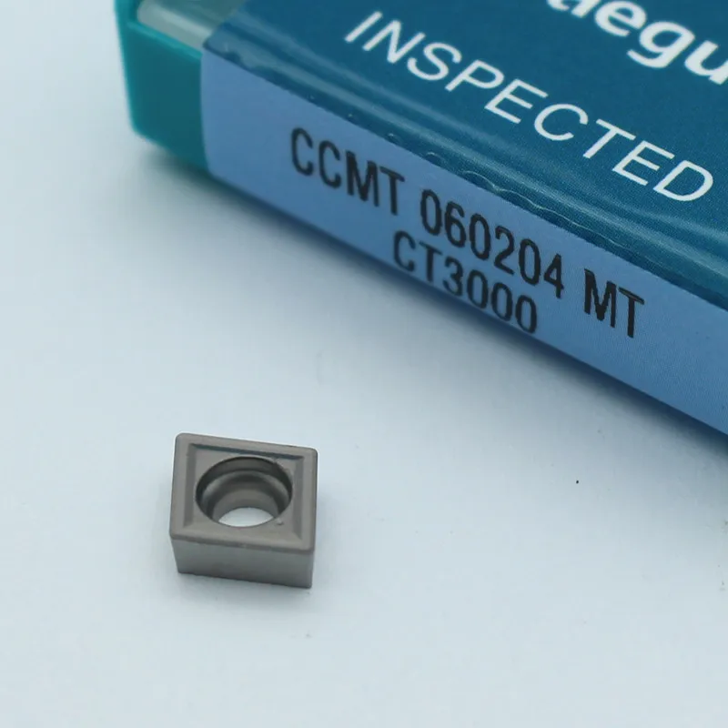 10 шт. CCMT060204 MT CT3000 металлокерамический токарный инструмент с ЧПУ