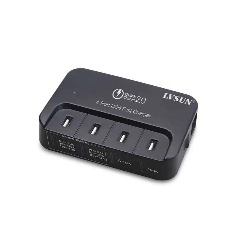 Udoli 5 В 3 а 9 в 12 В источник питания 4 порта USB настенное зарядное устройство Универсальный USB автомобильный адаптер быстрое зарядное устройство 3,0 для Galaxy NOTE 3 4 S3 S4