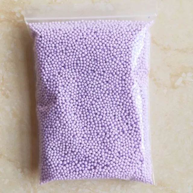 14g/bag Macarons Light Colors Pastel Foam Beads Colorful Polystyrene Foam Balls Styrofoam Mini Floam Beads Balls Crafts