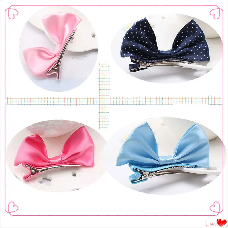 

M MISM New Lovely Cute Princess Ribbon Big Bow Knot Hair Clip for Children Girls Kids Hairpins Hair Accessories Hairgrip