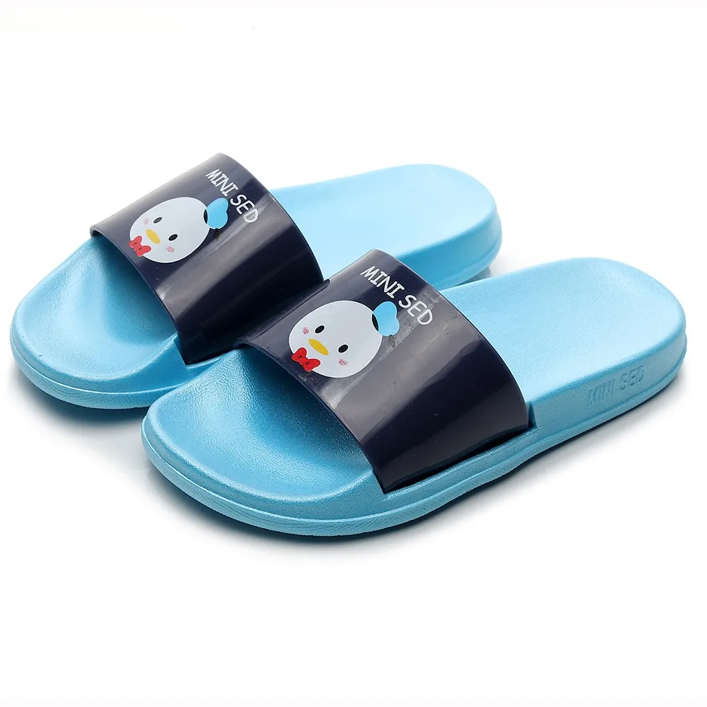 2020 New Fashionable Toddler Infant Kids Baby Boys Cartoon Duck Animal Print Slipper Sandals Shoes Sapato Infantil slippers kids