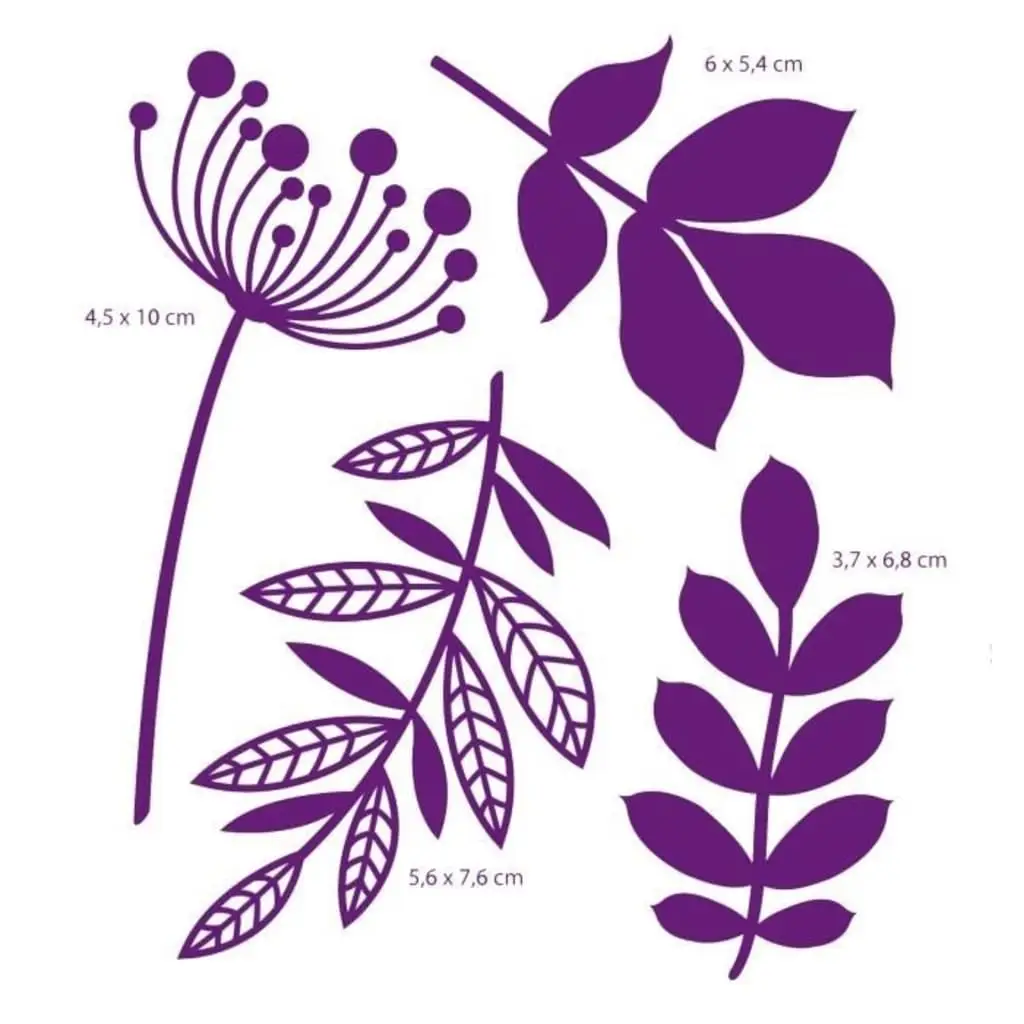 

2019 3D DIY New Layered Metal Cutting Dies and Scrapbooking For Paper Making Flower Leaf Embossing Stamps Frame Card Craft Set