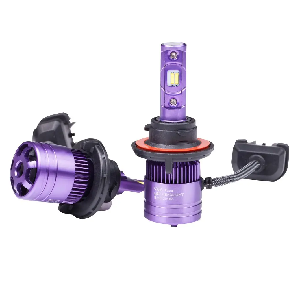 

2pcs/sets of V6S headlights H13/ headlight bulb 6000k headlight fog lights / LED headlight conversion kit