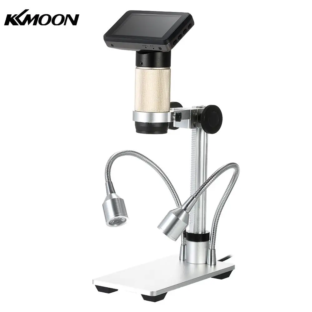 

300X HDMI 3.0MP Electronic Digital Video Microscope 3.0 inch LCD Display 1080P Soldering USB LED Long Object Distance Microscope