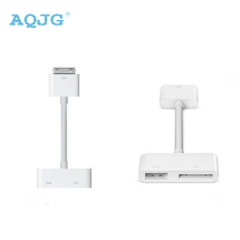 

1080P Digital HDMI Cable High Definition Dock Connector Kit 30pin to HDMI AV HDTV Adapter for iPhone 4 4s for iPad 2 3 for iPod