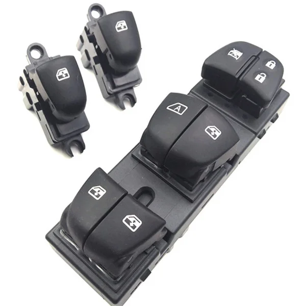 Автоматический переключатель стеклоподъемника для Nissan Qashqai/Altima/Sylphy/Tiida/X-Trail желтый светильник