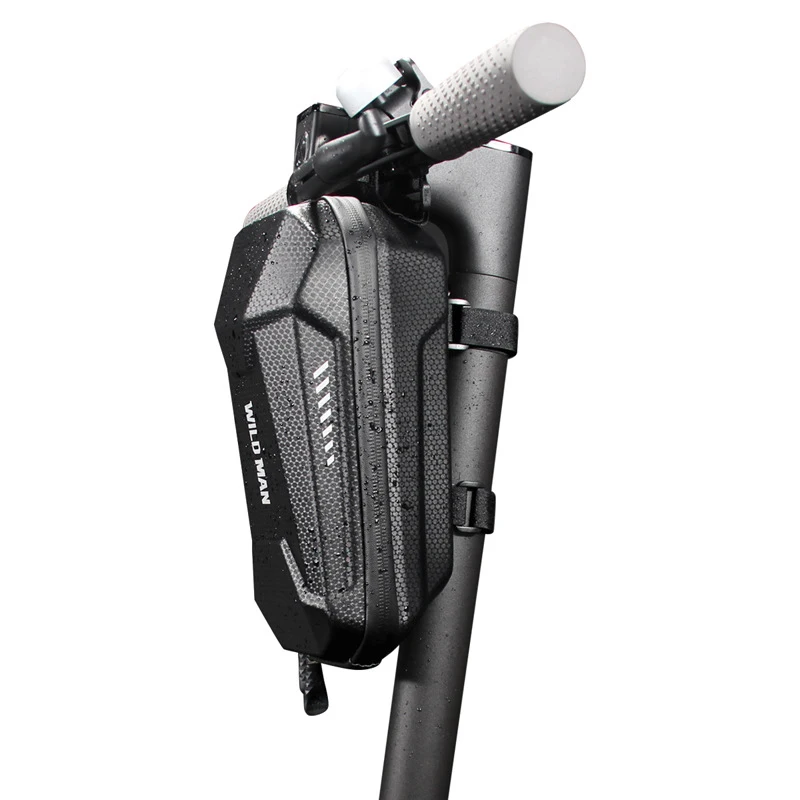 Hard Bag Case Balance Car Rainproof Rubberized Waterproof Zipper Large Electric Scooter Bicycle Front Practical