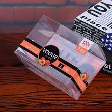 Конкурентная цена на заказ УФ CMYK прозрачный с принтом из ПВХ ПЭТ прозрачная пластиковая упаковочная коробка завод- PX20079