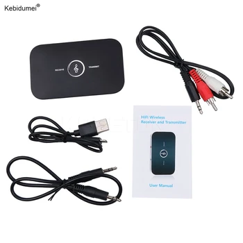 

kebidumei Pro 2017 Portable A2DP Bluetooth 4.1 Hifi Audio Transmitter Receiver Bluetooth Audio Adapter Audio Player Portable