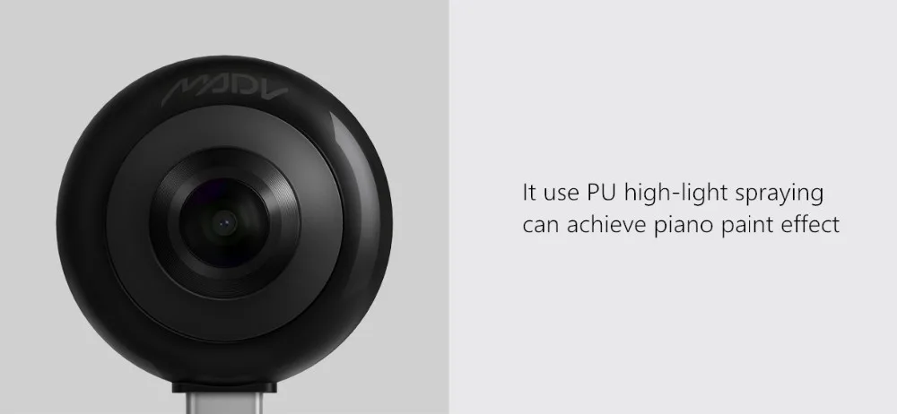 Xiaomi MADV Mini Pano-ramic Камера Двойная 13 миллионов объектив приложение прямая трансляция 5,5 K HD фото видео с силиконовый чехол