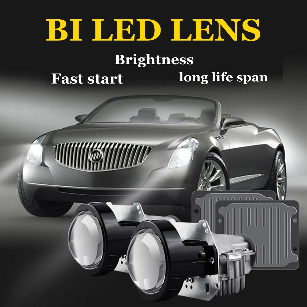 35 Вт 3,0 дюймов BI светодиодный объектив проектора для автомобиля модифицированный Универсальный светодиодный фонарь дальнего и ближнего света hid ксеноновые линзы
