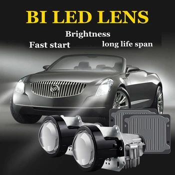 

35W 3.0inch BI LED projector lens car retrofit modify universal LED Headlight High Low Beam hid xenon lens