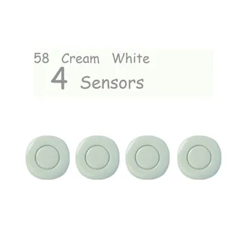 

44 colors for choice 4 pieces Car detector Parking Sensor 4 Sensors 12V not include any radar accessory Reverse Backup Radar
