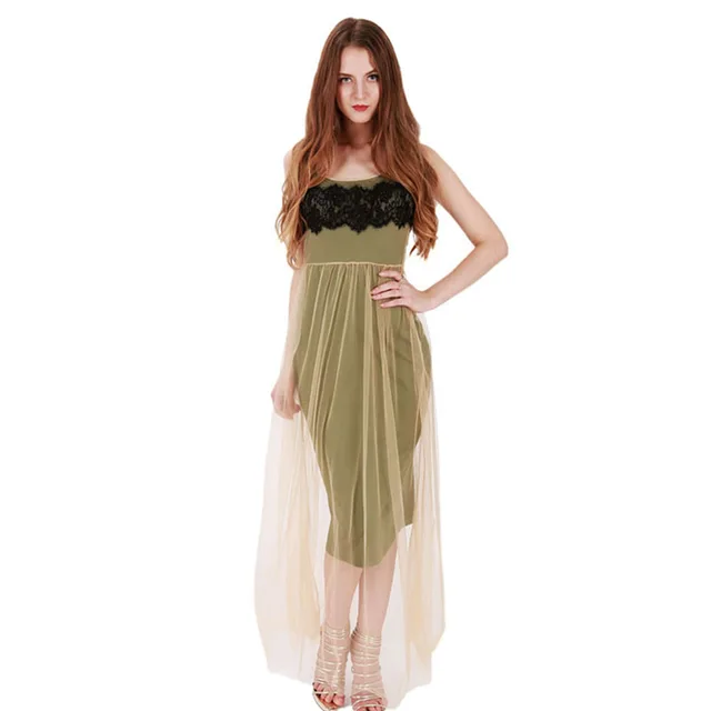 Spaghetti Strap Straight Dress