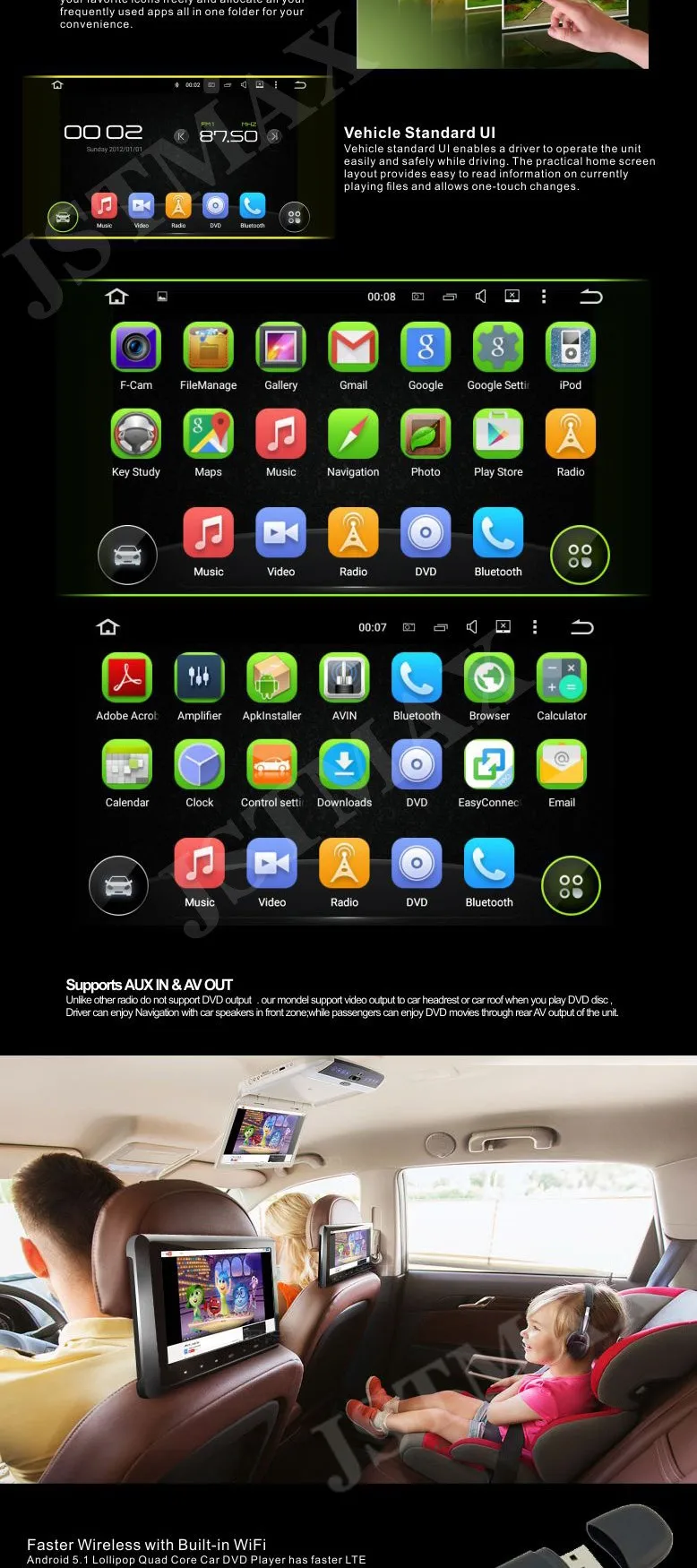 Cheap Quad Core Android 5.1 1024X600 Car DVD for Opel Antara Astra H G Combo Corsa Zafira B Vectra C D Meriva Vivaro Radio GPS Stereo 5