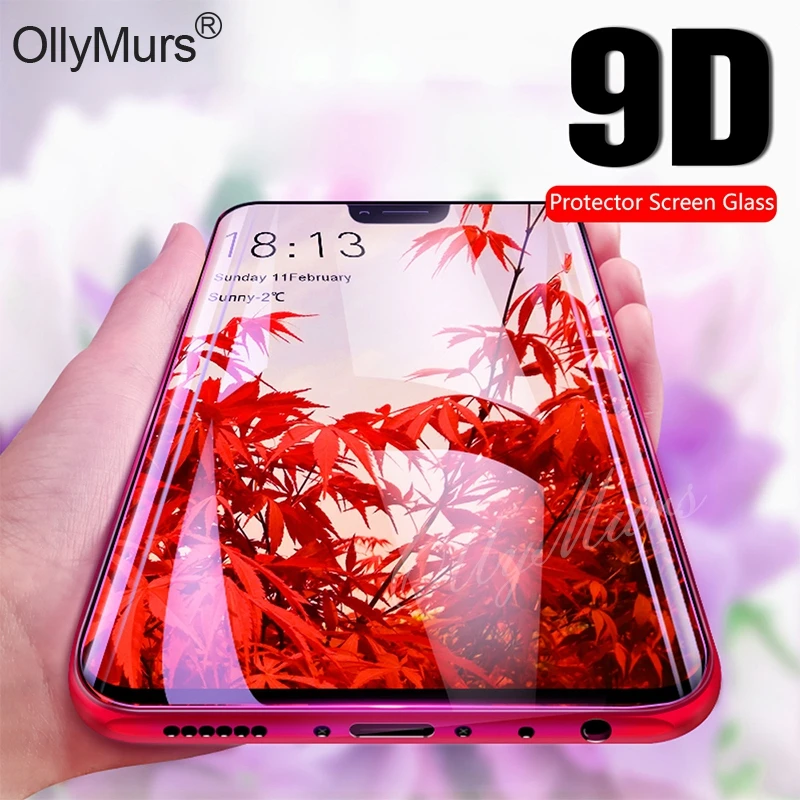 

9D Tempered Glass For ASUS Zenfone Max Pro M2 ZB631KL Screen Protector Glass on For Zenfone Max M2 ZB633KL Glass LIVE Full Cover
