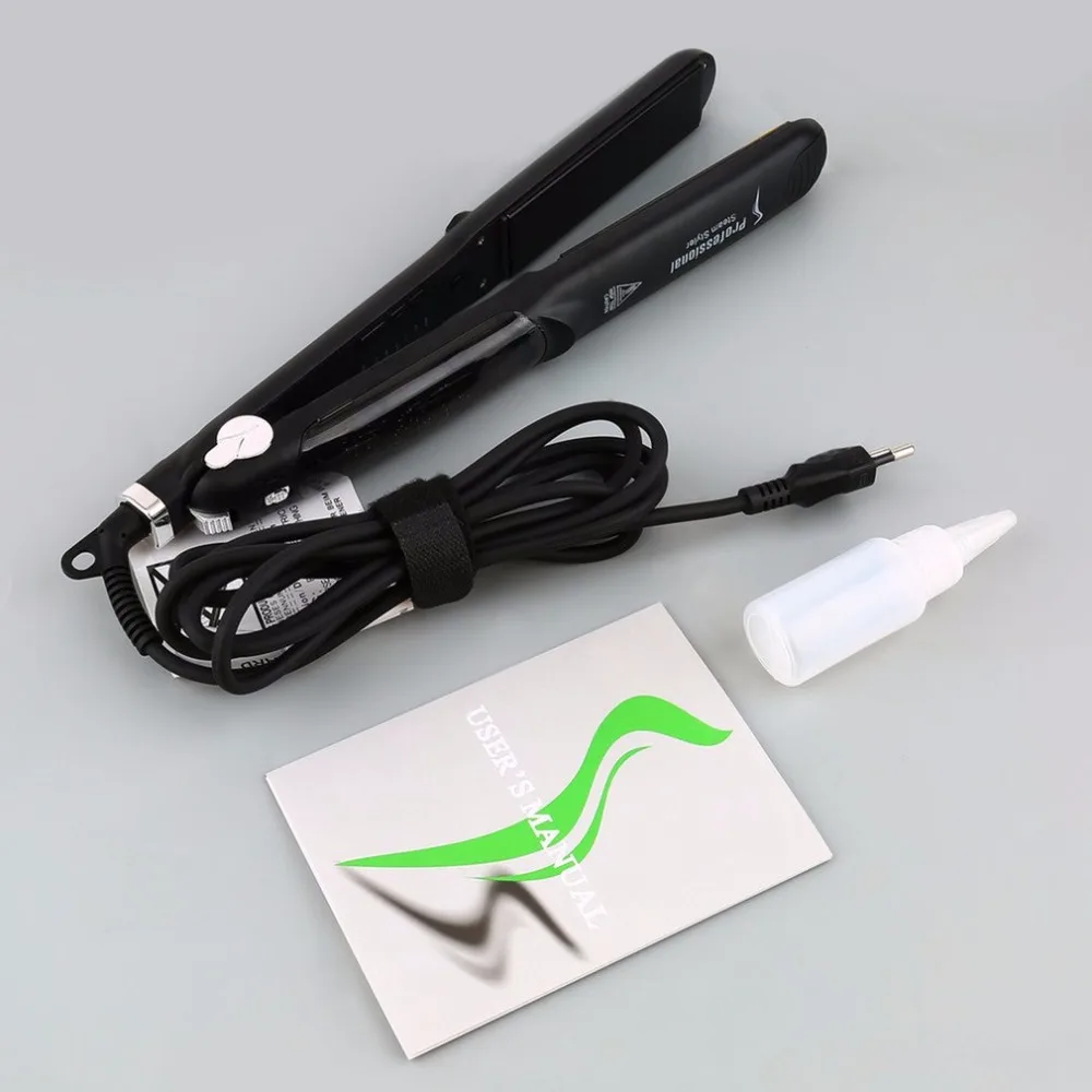 

Professional Salon Steam Styler Ceramic Vapor Steam Hair Straightener Salon Personal Use Hair Styling Tool Straightener Hot New