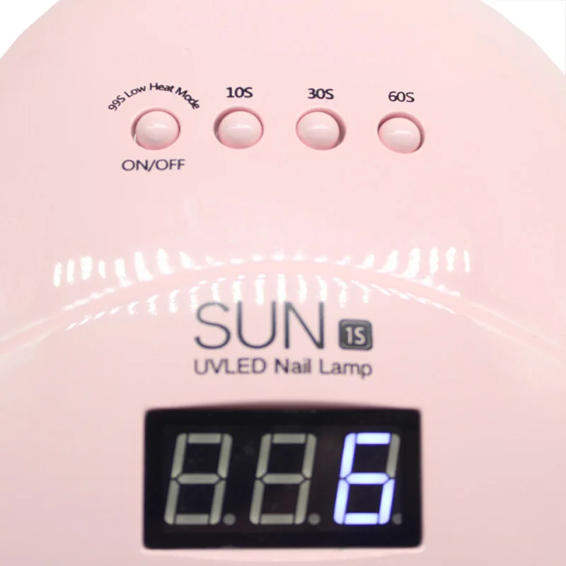 Сушилка для ногтей Sun1S SUN1 24 Вт/48 Вт СВЕТОДИОДНЫЙ УФ лампа маникюрный аппарат