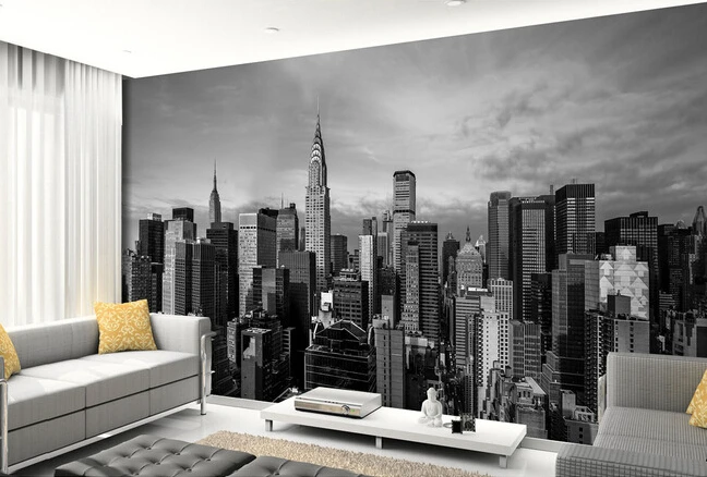 

Custom photo wallpaper , New York city wall murals for the living room bedroom TV background wall waterproof papel de parede