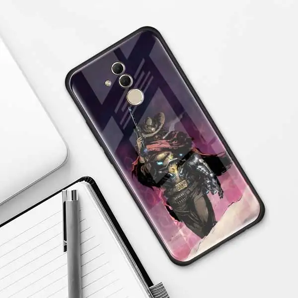 Чехол из закаленного стекла Overwatch ow Game для huawei P30 Pro P10 P20 P30 Lite mate 10 20 Pro Honor 20 Pro 8X чехол s - Цвет: 015