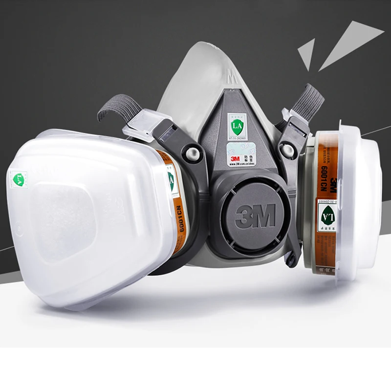 Half Face Painting Spraying Respirator Gas Mask Dust Filter