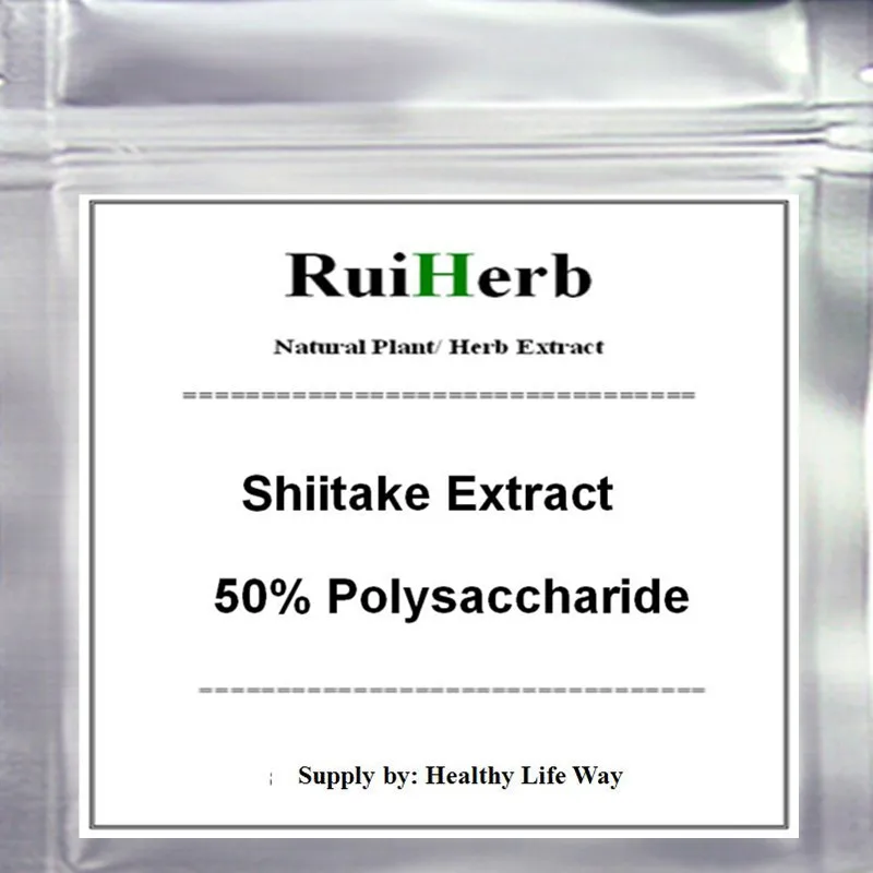

1000gram Shiitake Extract 50% Polysaccharides Powder free shipping