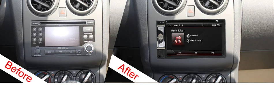 Best Eunavi Universal 2 Din Android 8.1 Car DVD Player Radio Stereo System 2din GPS Navigation WiFi Bluetooth Touch Screen 1024*600 20