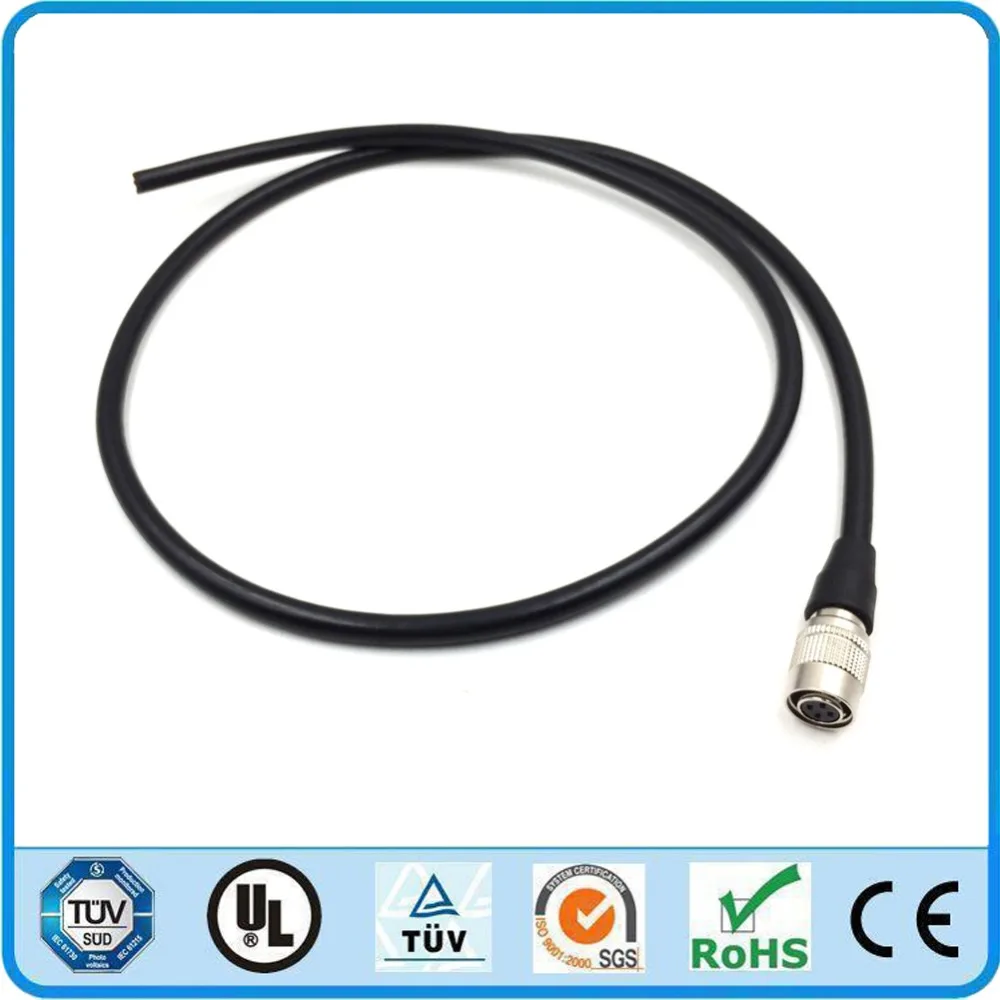 Basler Gige AVT Industrial CCD Camera Power in / out Trigger Cables