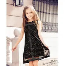 Filles Robe Bowknot Maille Printemps Enfants Vêtements Marque Enfants Robe Filles Vêtements pour Princesse de Fête de Vacances