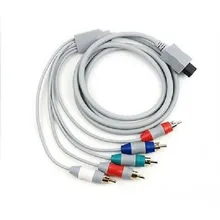 1 8m 6FT HDTV Component AV Audio Video Cable 5RCA Cord Adapter for Nintendo Wii Game