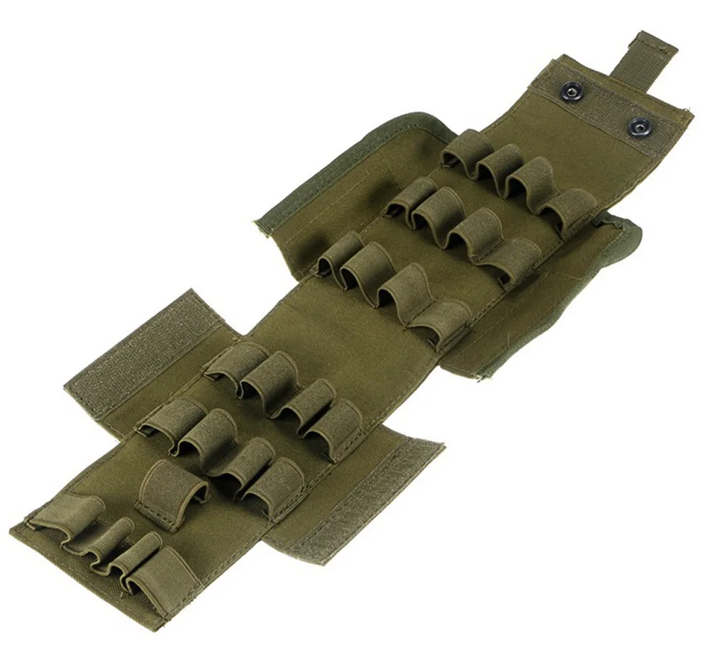 Hunting airsoft molle pouch Tactical 25 Gun Shell Bandolier Belt Ammo