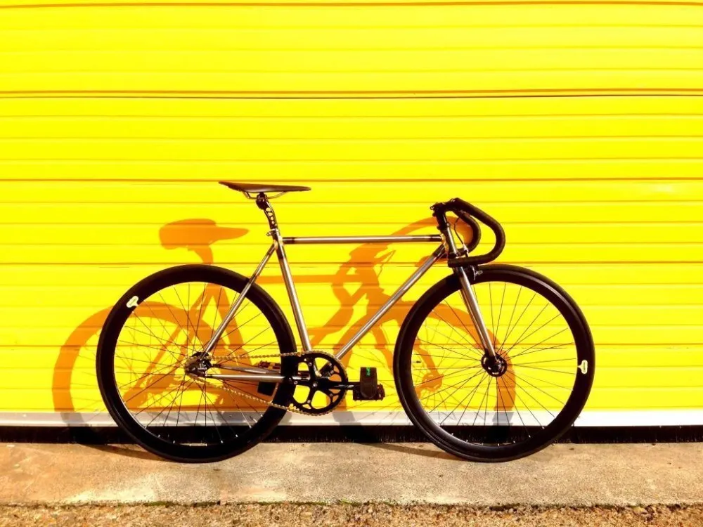 Flash Deal Copper plated frame 700C Fixed Gear bike Track Single speed Bike 48cm 50cm 52cm 56cm 58cm 60cm fixie bike vintage DIY frame 2 Flash Deal Copper plated frame 700C Fixed Gear bike Track Single speed Bike 48cm 50cm 52cm 56cm 58cm 60cm fixie bike vintage DIY frame 2