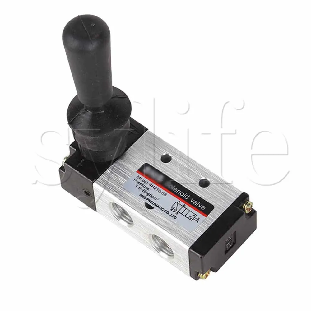 5 портов 2 Pos 1/4 &quotPT пневматический клапан с ручным управлением 4R210 08|pneumatic hand|pneumatic