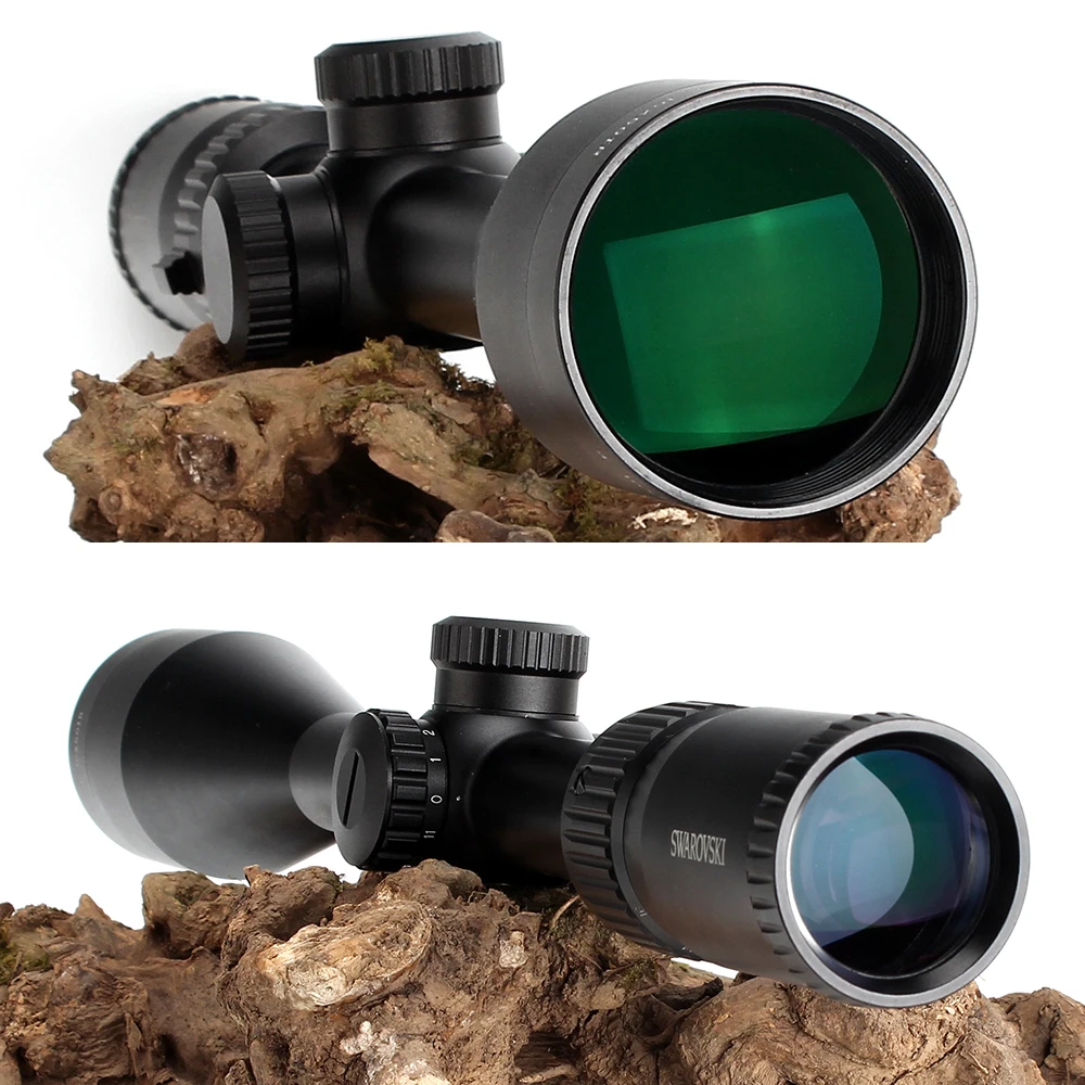 Китай SWAROVSKl 4-16X50 IR Riflescope F191 с красной подсветкой Стекло гравированное сетка башенки сброс полный размер охотничьи прицелы