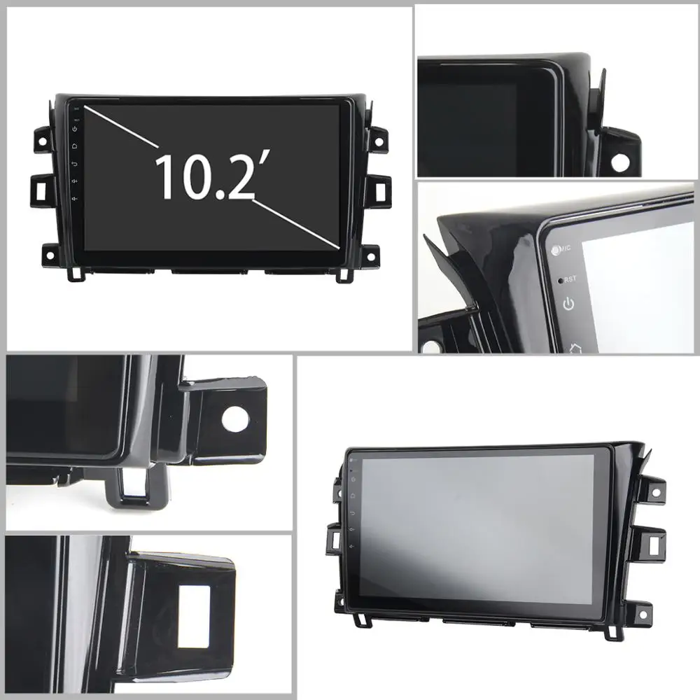 Sale 10.2" Android 9.0 Car Radio Multimedia for Nissan Navara NP300 Navi 2015 2016 2017 2018 Vehicle Gps Autoradio RDS Mirror 4