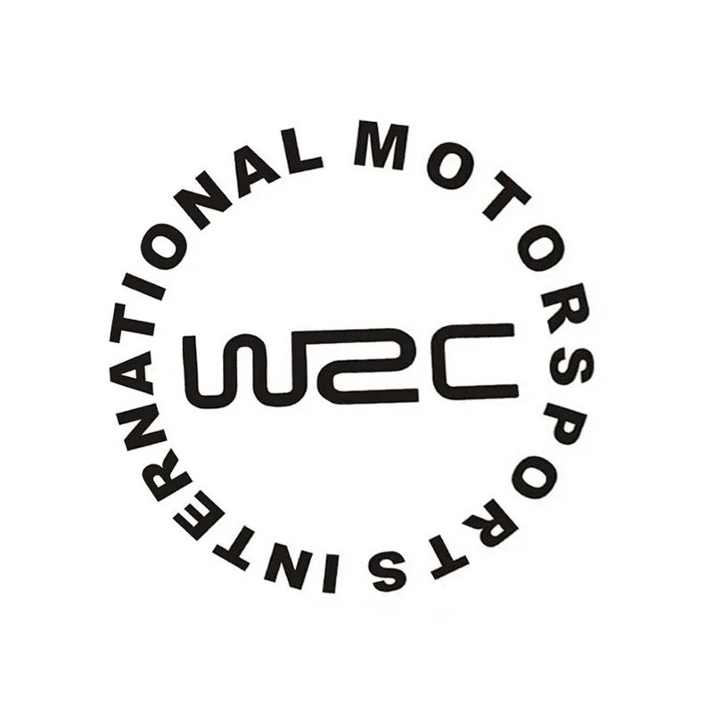 

MOTORSPORTS INTERNATIONAL Car Sticker WRC World Rally Stickers Affixed Fuel Tank Cap CT-382
