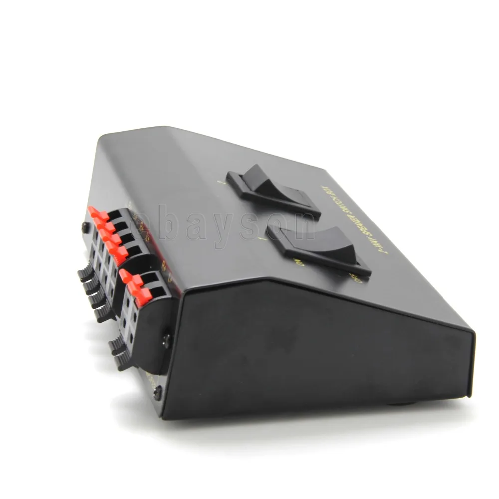 4 way speaker switch box