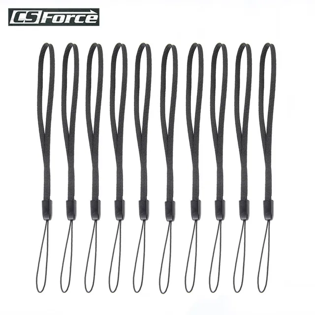 10Pcs/Lot 7 Inch Hand Wrist Strap Flashlight Lanyard Strap String for Camera Bottle USB Flash Drives Anti-lost Outdoor Tools