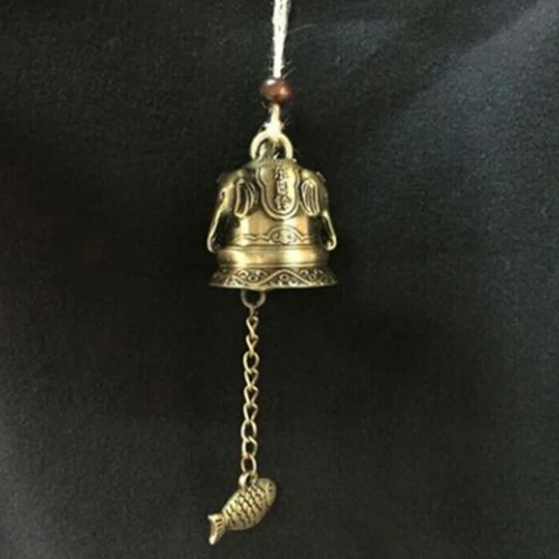 Blessing Luck Bell фэн шуй Металлические Китайские колокольчики Новая мода Фортуна дом автомобильное подвесное украшение Декор подарок ремесла новое поступление