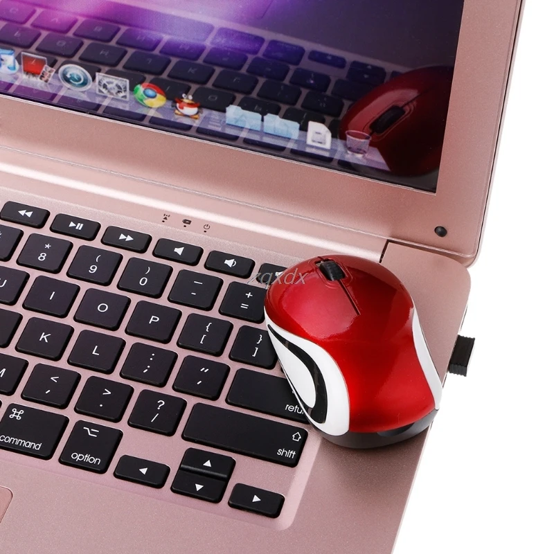 

Mini 2.4 GHz 800-1600 DPI Wireless Optical Mouse Mice for PC Laptop Notebook Red, Orange, Blue, Purple Z09 Drop ship