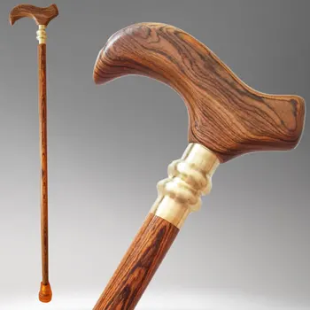 

Filial piety elderly Rosewood mahogany wood yellow sandalwood slip elderly gentleman civilization genuine stick