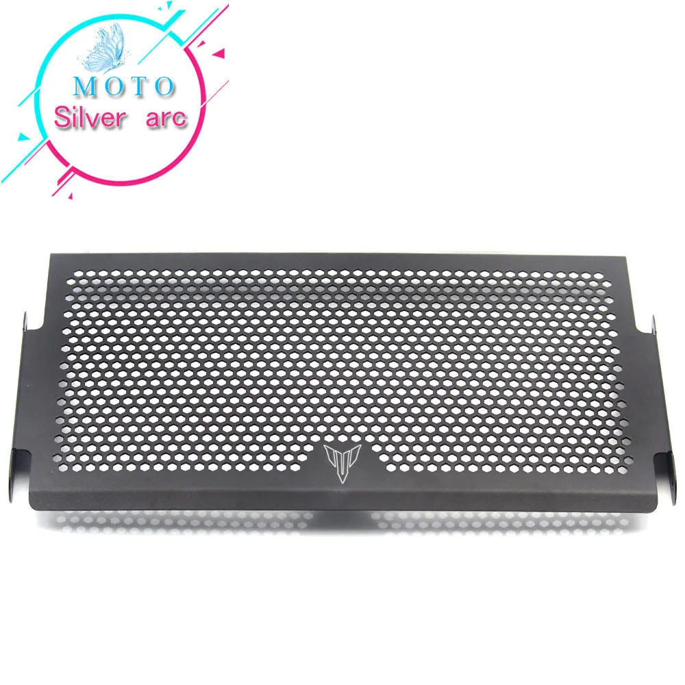 

2017 New Black Motorcycle Radiator Grille Guard Cover Protector For YAMAHA MT07 MT-07 mt 07 2014 2015 2016 Free shipping