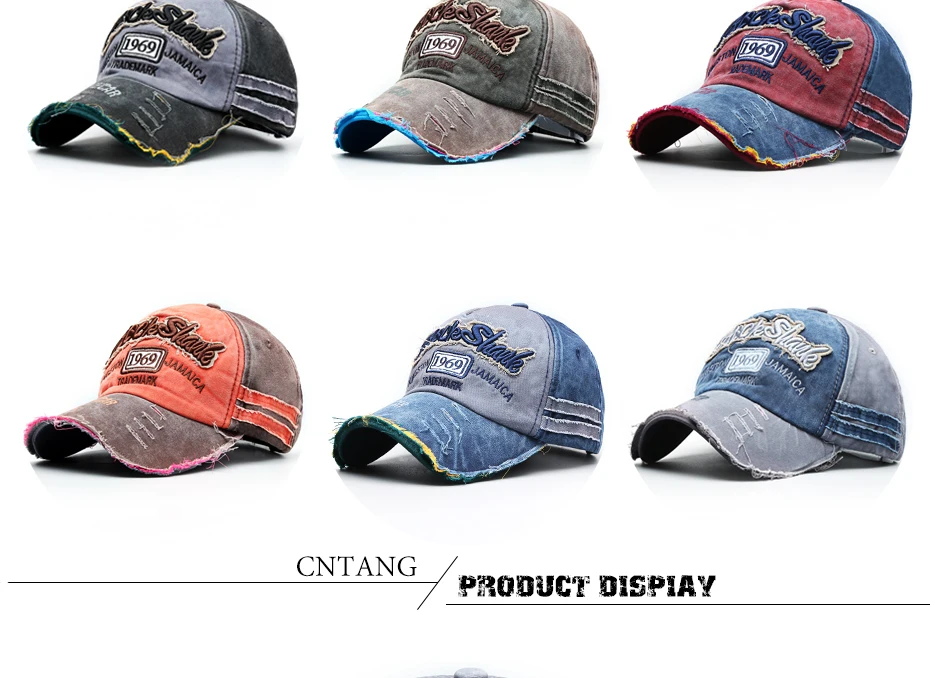 CNTANG, летняя мода, винтажная бейсболка, повседневная, мытая, хлопок, Snapback, вышивка, кепка s для мужчин и женщин, модная шапка унисекс, gorras